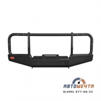 Передний силовой бампер УАЗ Хантер Трофи База с площадкой лебёдки, Стандарт и лифт до 50 мм-0