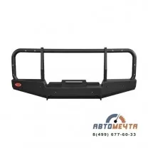 Передний силовой бампер УАЗ Хантер Трофи База с площадкой лебёдки, Стандарт и лифт до 50 мм