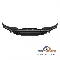 Передний силовой бампер УАЗ Буханка (Трофи Дуга малая Максима с площадкой лебедки)-4 Передний силовой бампер УАЗ Буханка (Трофи Дуга малая Максима с площадкой лебедки)-4