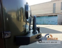 Передний силовой бампер УАЗ Буханка (Трофи Эконом с площадкой лебедки)-5 Передний силовой бампер УАЗ Буханка (Трофи Эконом с площадкой лебедки)-5