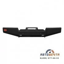 Передний силовой бампер УАЗ Хантер Туризм Бюджет с площадкой лебёдки, Стандарт и лифт до 50 мм Передний силовой бампер УАЗ Хантер Туризм Бюджет с площадкой лебёдки, Стандарт и лифт до 50 мм