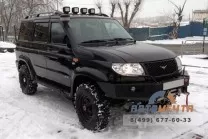 Передний силовой бампер УАЗ Патриот рест и дорест, Трофи (02.003.11)