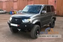 Передний силовой бампер УАЗ Патриот 2015+, Трофи (02.003.21) Передний силовой бампер УАЗ Патриот 2015+, Трофи (02.003.21)