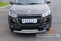 Защита переднего бампера для Peugeot 4008-0
