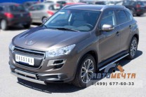 Защита бампера передняя для Peugeot 4008-1
