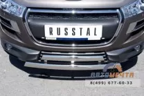 Защита бампера передняя для Peugeot 4008