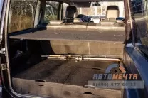 Полка-трансформер (складная, быстросъемная) в багажник УАЗ Патриот рест. Усиленная 15 мм. Полка-трансформер (складная, быстросъемная) в багажник УАЗ Патриот рест. Усиленная 15 мм.