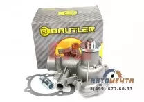 Насос водяной (помпа Bautler) ЗМЗ 40904, 4091 (под ГУР), 40525 (d25) УАЗ, ГАЗ с кондиционером Насос водяной (помпа Bautler) ЗМЗ 40904, 4091 (под ГУР), 40525 (d25) УАЗ, ГАЗ с кондиционером