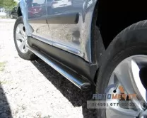 Пороги Шкода Йети, d75х42 мм, овал