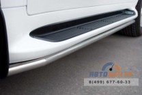 Пороги труба для Lexus LX 570 d42 мм-0