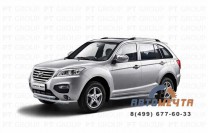Пороги с алюм. площадкой LIFAN X60 2012-	-1