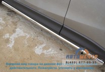 Пороги труба для CHERY TIGGO d63 мм, сферические наконечники-0 Пороги труба на CHERY TIGGO 63 мм, сферич. наконечники-0