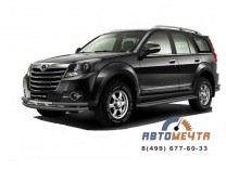 Пороги с площадкой из алюм на GREAT WALL HOVER Н3 2014-	-0