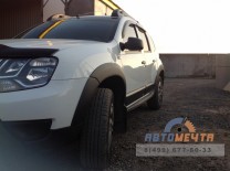 Расширители колесных арок Рено Дастер (комплект ОффРоад) с 2016-0