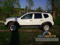 Расширители колесных арок Рено Дастер (комплект ОффРоад) по 2015-7