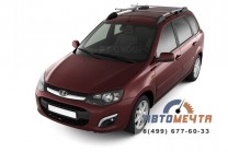 Рейлинги серебро с поперечинами из алюминия 1,05 