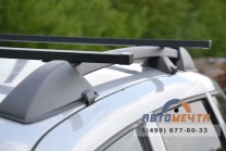 Рейлинги с поперечинами из алюминия 1,35 