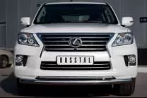 Защита переднего бампера для Renault Koleos 2012-, d76/42 мм Защита переднего бампера на Renault Koleos 2012-