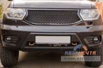Решетка радиатора Триада УАЗ Патриот Рестайлинг в ЦВЕТ кузова 