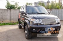 Решетка радиатора Патриот-2015 нержавейка -3