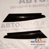 Реснички декоративные на фары Рено Дастер -0 Реснички декоративные на фары Рено Дастер -0