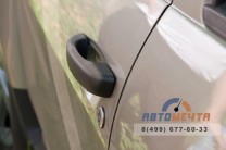 Комплект ручек дверей (4 шт) Черные 