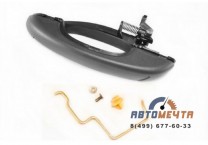 Комплект ручек дверей (4 шт) Черные 