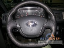 Руль УАЗ 3163 Патриот Делюкс (карбон)