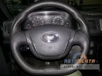 Руль УАЗ 3163 Патриот Делюкс (карбон)