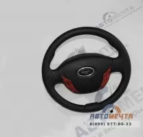 Руль УАЗ 3163 Патриот Делюкс (под дерево)