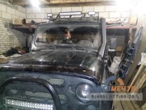 Шноркель Левый под дизель для УАЗ 469 / Хантер (АБС)-1 Шноркель Левый под дизель для УАЗ 469 / Хантер (АБС)-1