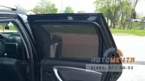 Шторки каркасные магнитные на задние окна (2 шт) Рено Дастер / Ниссан Террано