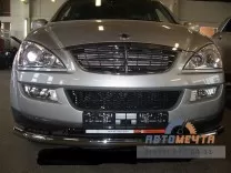Защита переднего бампера 63мм SSANG YONG KYRON 2013-	