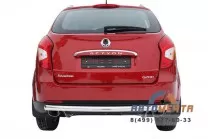 Защита бампера задняя на Ssang Yong New Actyon 2010