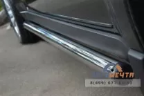 Защита порогов для Subaru Forester 2008-, (труба), d63 мм, (2 вариант) Пороги для Subaru Forester 2008-