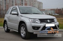 Защита переднего бампера на Suzuki Grand Vitara с 12г-3
