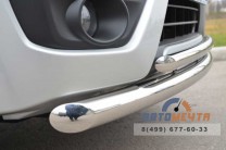 Защита переднего бампера на Suzuki Grand Vitara с 12г-2