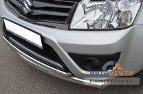 Защита переднего бампера на Suzuki Grand Vitara с 12г-1