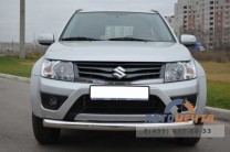 Защита бампера передняя на Suzuki Grand Vitara 12--3