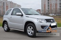 Защита порогов для Suzuki Grand Vitara 3dr 12-, (труба), d63 мм, скосы 45 градусов-3 Защита порогов для Suzuki Grand Vitara 12--3