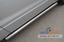 Защита порогов для Suzuki Grand Vitara 3dr 12-, (труба), d63 мм, скосы 45 градусов-1 Защита порогов для Suzuki Grand Vitara 12--1