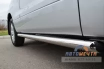 Защита порогов для Suzuki Grand Vitara 3dr 12-, (труба), d63 мм, скосы 45 градусов Защита порогов для Suzuki Grand Vitara 12-