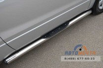 Пороги труба на Suzuki Grand Vitara 12--3