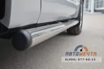 Пороги труба на Suzuki Grand Vitara 12-