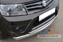 Защита переднего бампера для Suzuki Grand Vitara 12--0