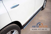 Пороги на Toyota Highlander 2010-3