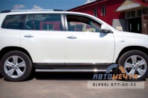 Пороги на Toyota Highlander 2010-0