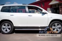 Пороги на Toyota Highlander 2010