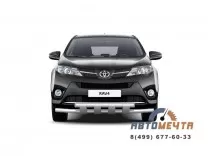 Защита переднего бампера 63/63мм TOYOTA RAV4 2013-	