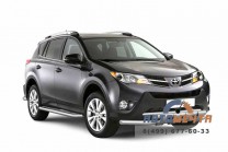 Защита переднего бампера 63/63мм TOYOTA RAV4 2013-	-1